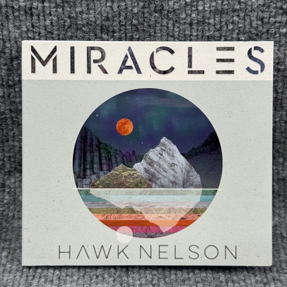 Hawk Nelson Miracles CD 2018 Christian Rock Pop Fair Trade Services 736211850393